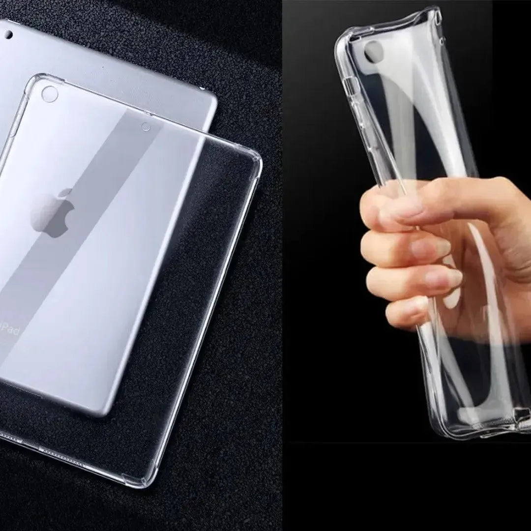 Clear Soft TPU Cover For Apple iPad 10.2 8th Gen 2020 ShockProof Bumper Case