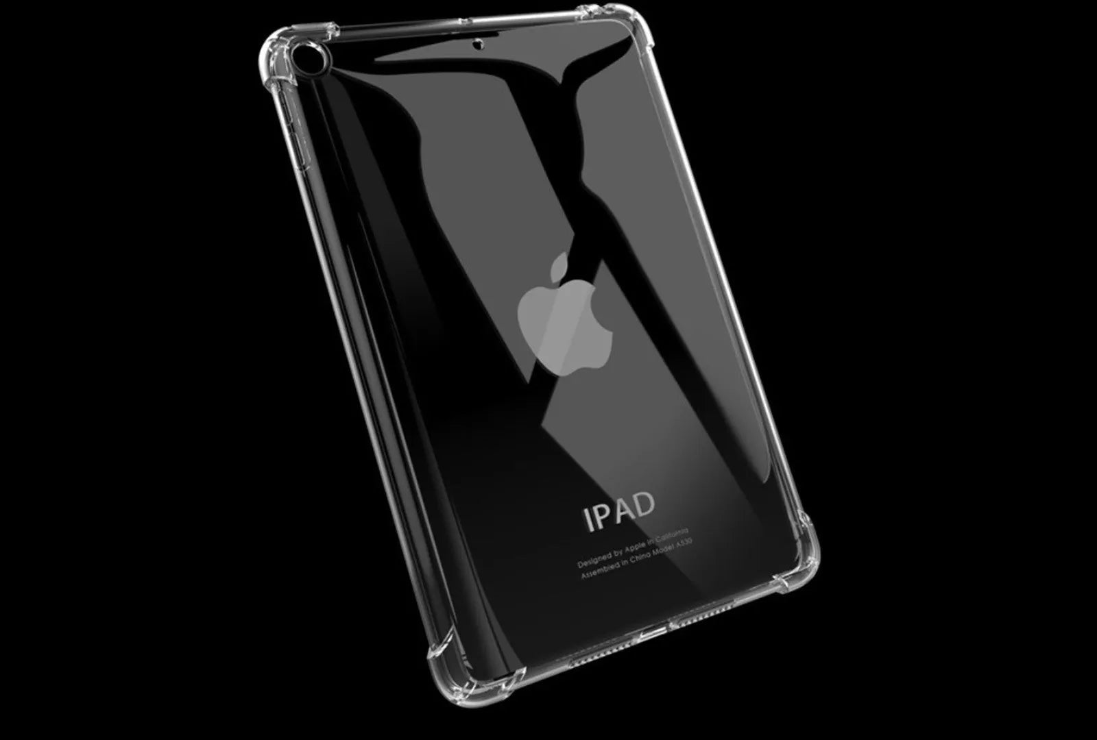 Clear Soft TPU Cover For Apple iPad 10.2 9th Gen 2021 ShockProof Bumper Case