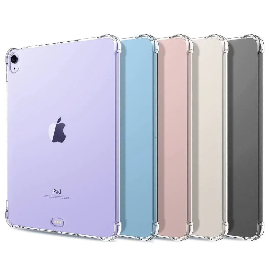 Clear Soft TPU Cover For Apple iPad Air 4 2020 4th Gen ShockProof Bumper Case