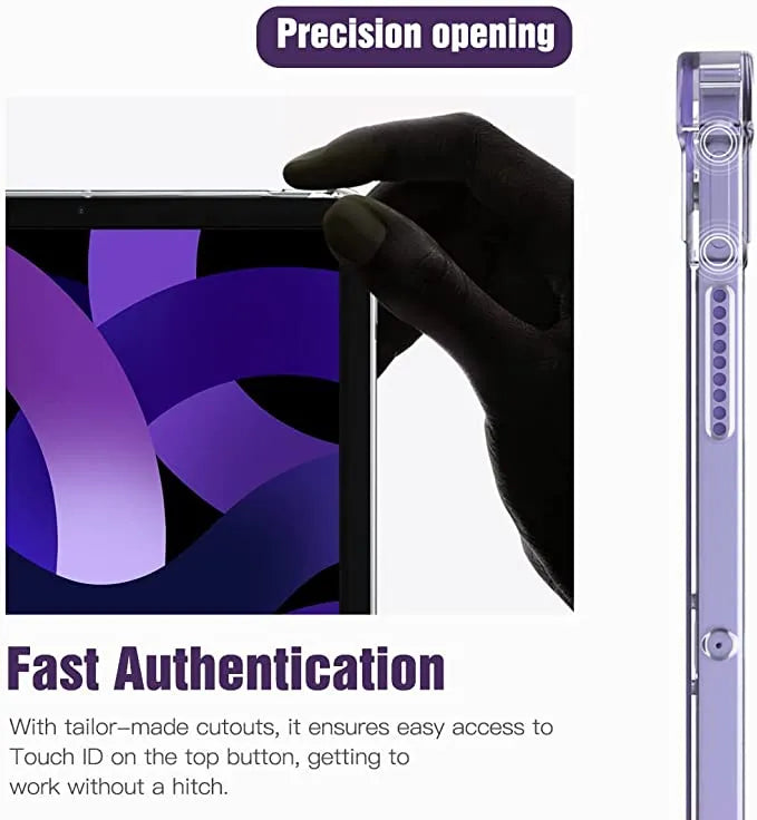 Clear Soft TPU Cover For Apple iPad Air 4 2020 4th Gen ShockProof Bumper Case