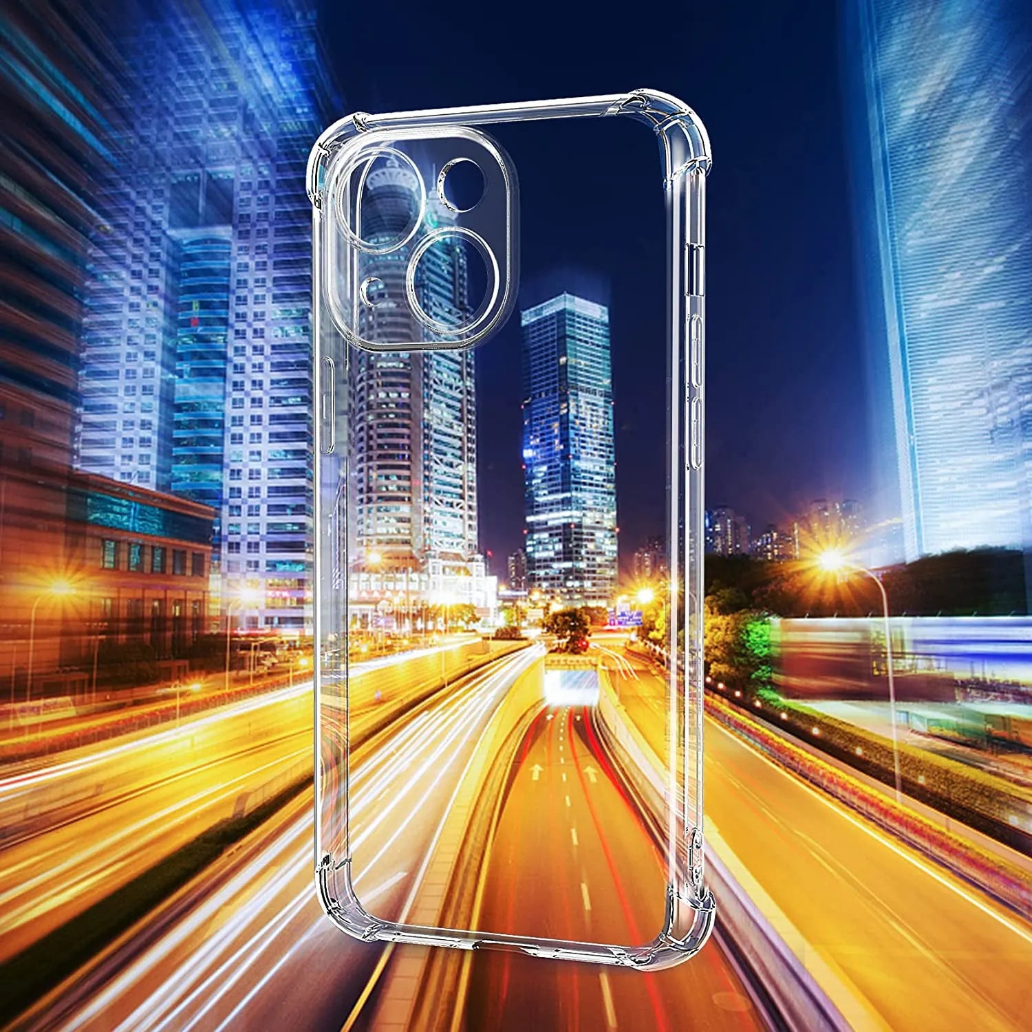 Clear Soft TPU Cover For Apple iPhone 14 Plus ShockProof Bumper Case