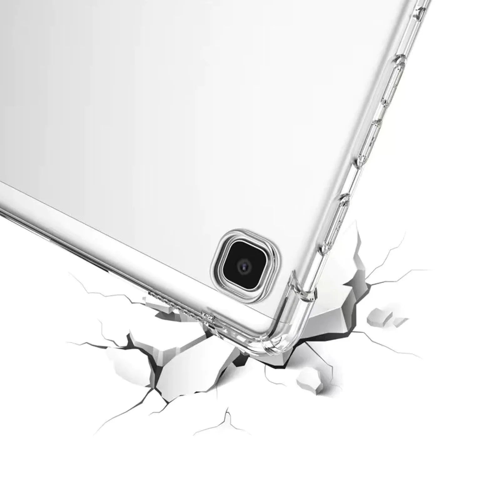 Clear Soft TPU Cover For Samsung Galaxy Tab A11 ShockProof Bumper Case