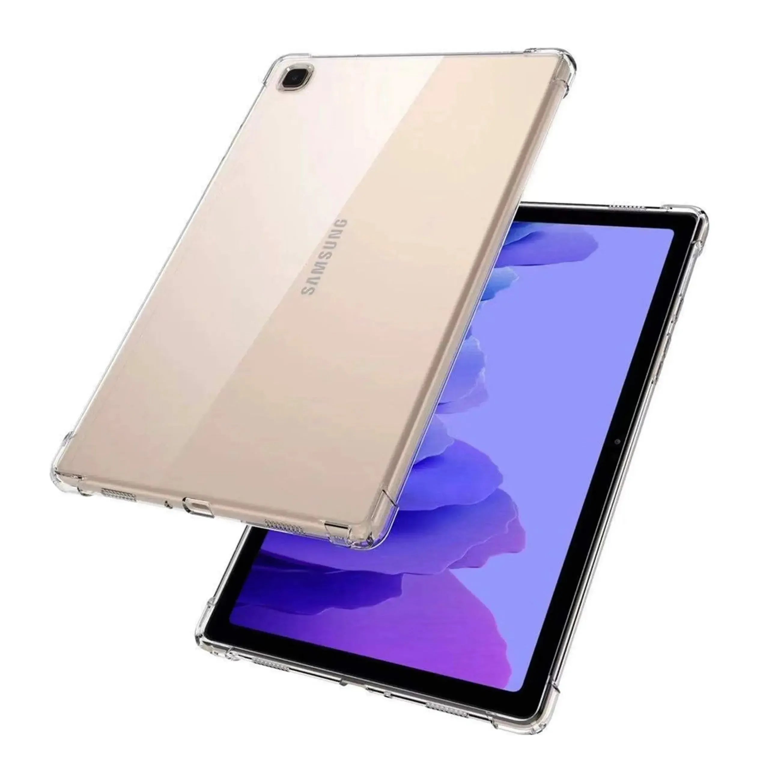 Clear Soft TPU Cover For Samsung Galaxy Tab A7 10.4 2020 ShockProof Bumper Case