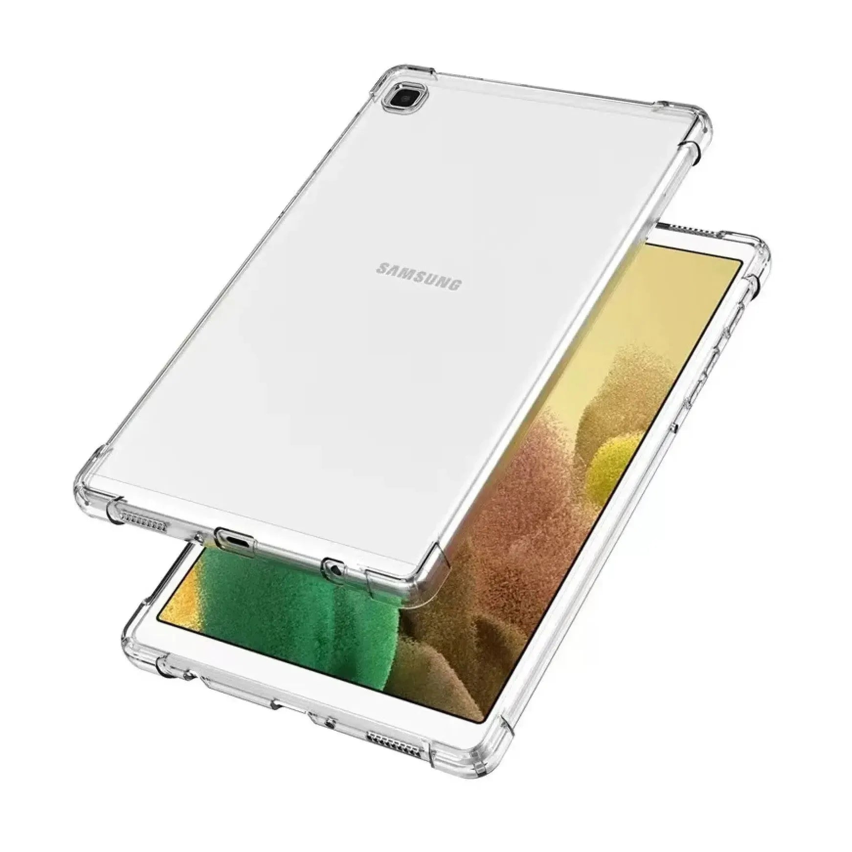 Clear Soft TPU Cover For Samsung Galaxy Tab A7 Lite ShockProof Bumper Case