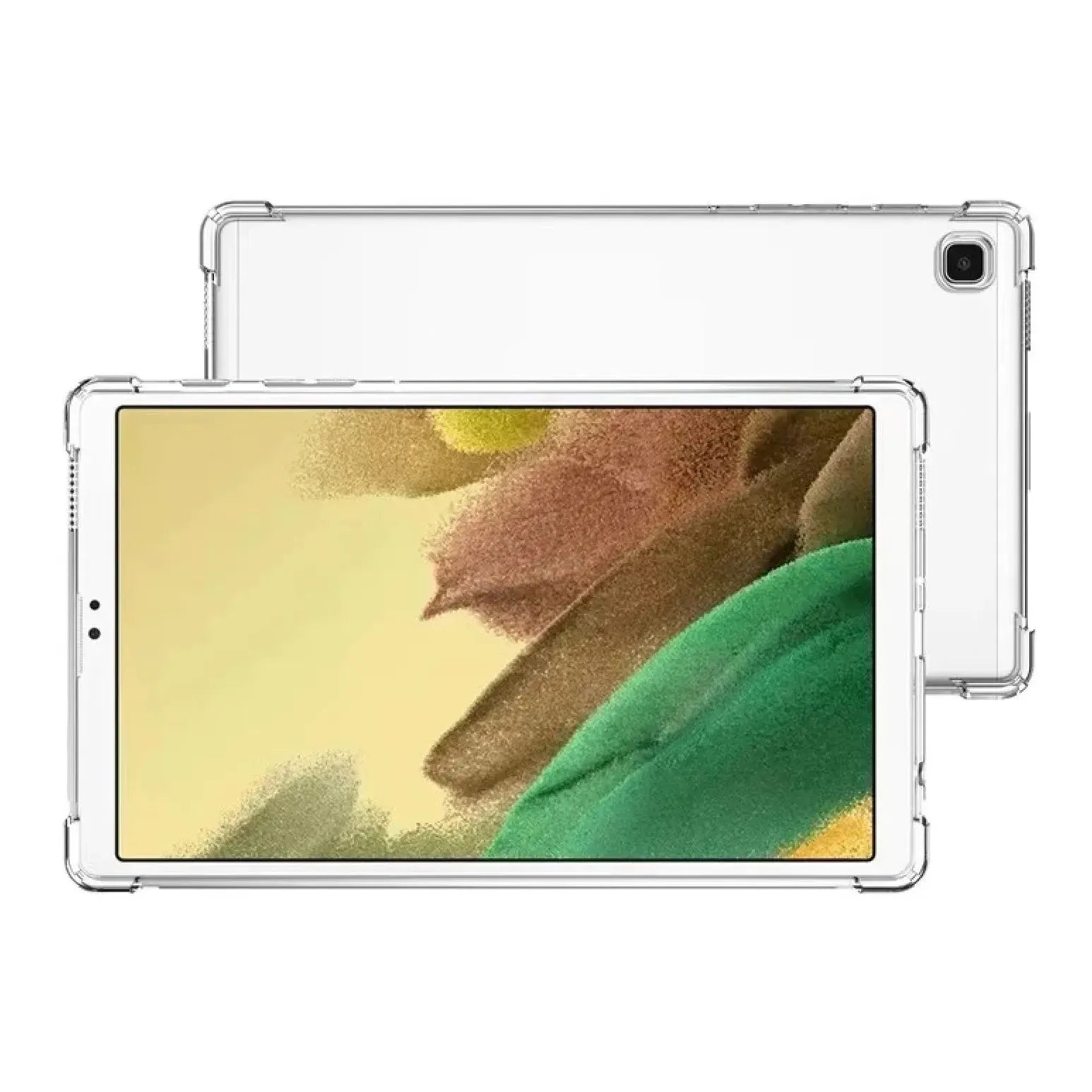 Clear Soft TPU Cover For Samsung Galaxy Tab A7 Lite ShockProof Bumper Case
