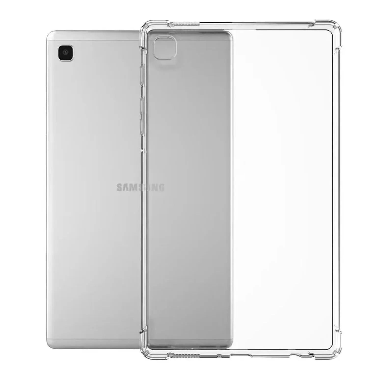 Clear Soft TPU Cover For Samsung Galaxy Tab A7 Lite ShockProof Bumper Case