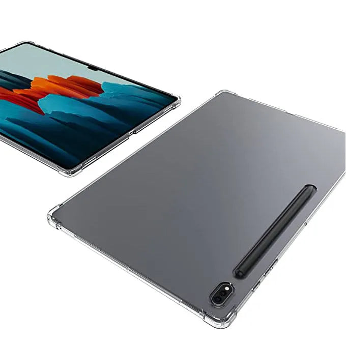 Clear Soft TPU Cover For Samsung Galaxy Tab S8 Ultra ShockProof Bumper Case