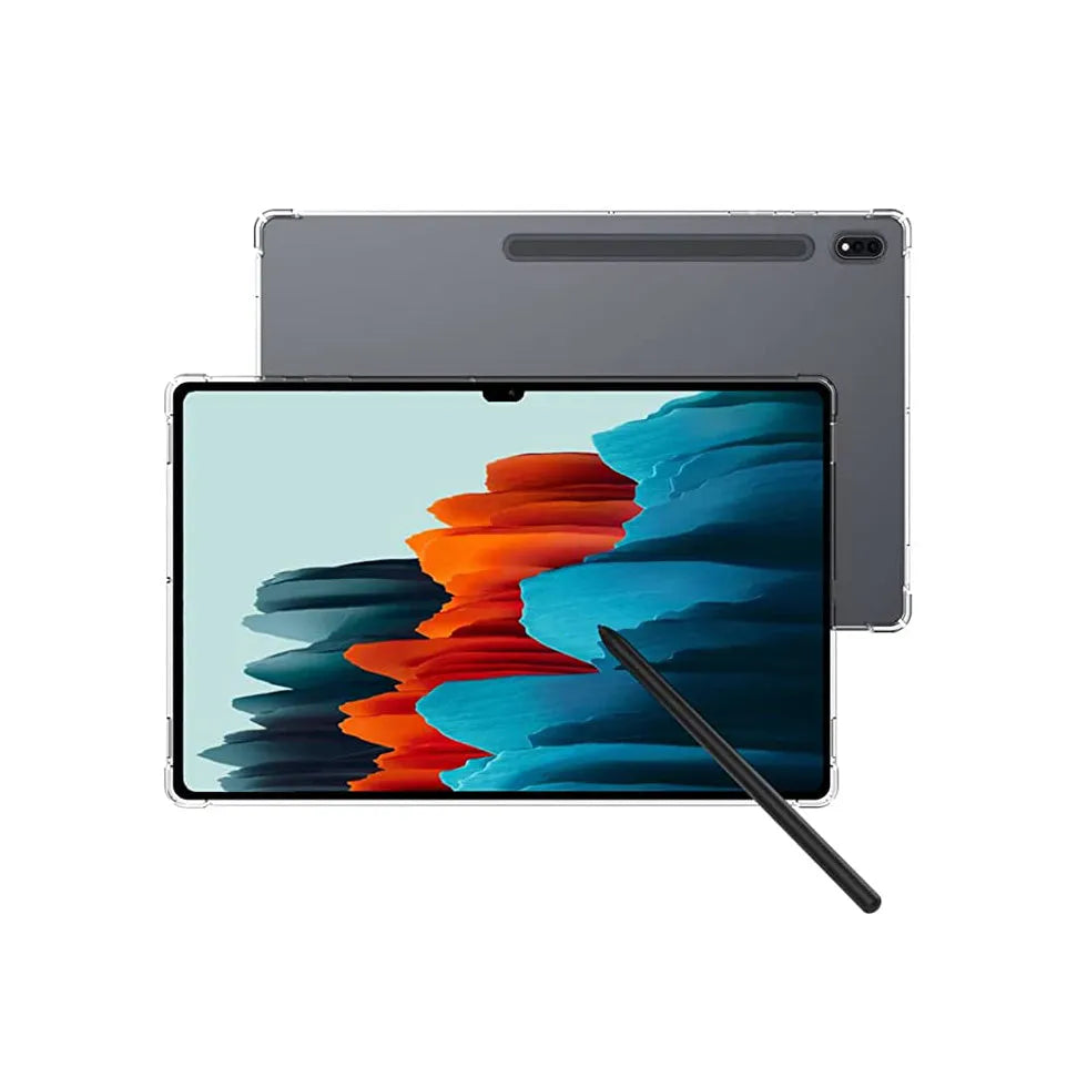 Clear Soft TPU Cover For Samsung Galaxy Tab S8 Ultra ShockProof Bumper Case