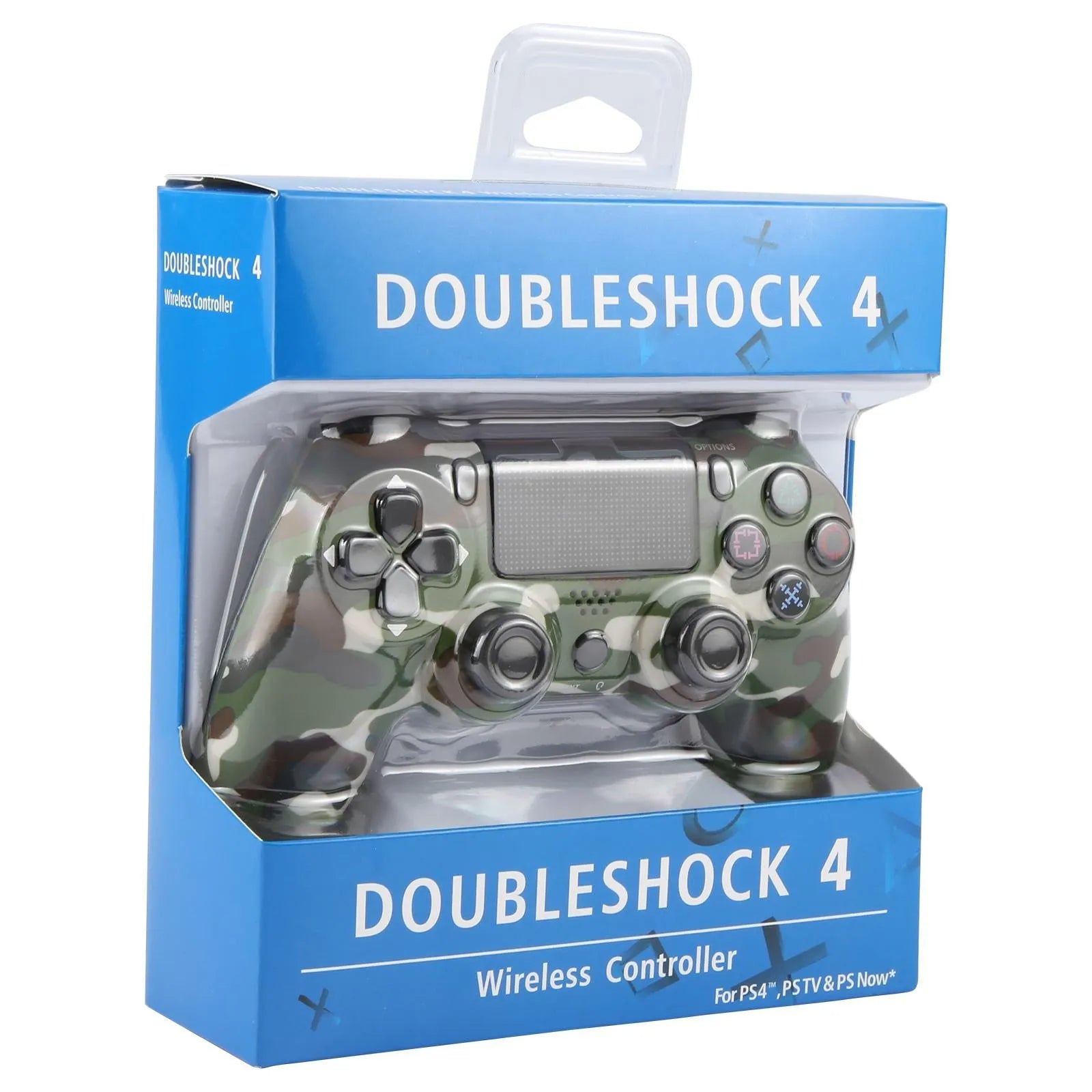 Double Motor Vibration 4 Wireless Bluetooth Remote Controller Camouflage