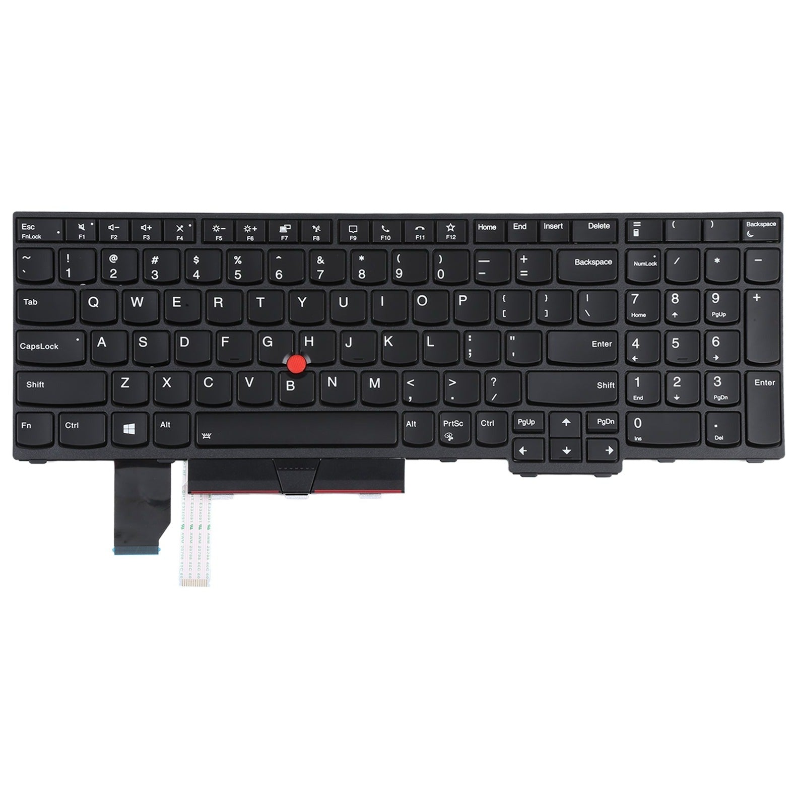 For Lenovo Thinkpad P15V L15 T15P P15 P17 US Version Keyboard with Backlight-www.firsthelptech.ie