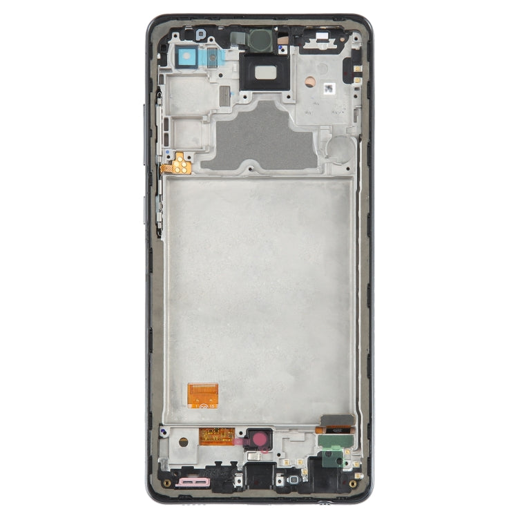 For Samsung Galaxy A72 LCD Screen Replacement With Frame - Black