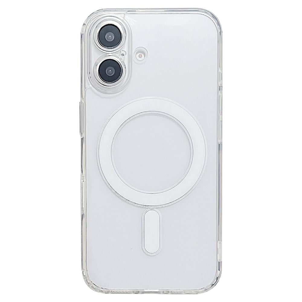 For Apple iPhone 17 Magsafe Magnetic Crystal Clear Case