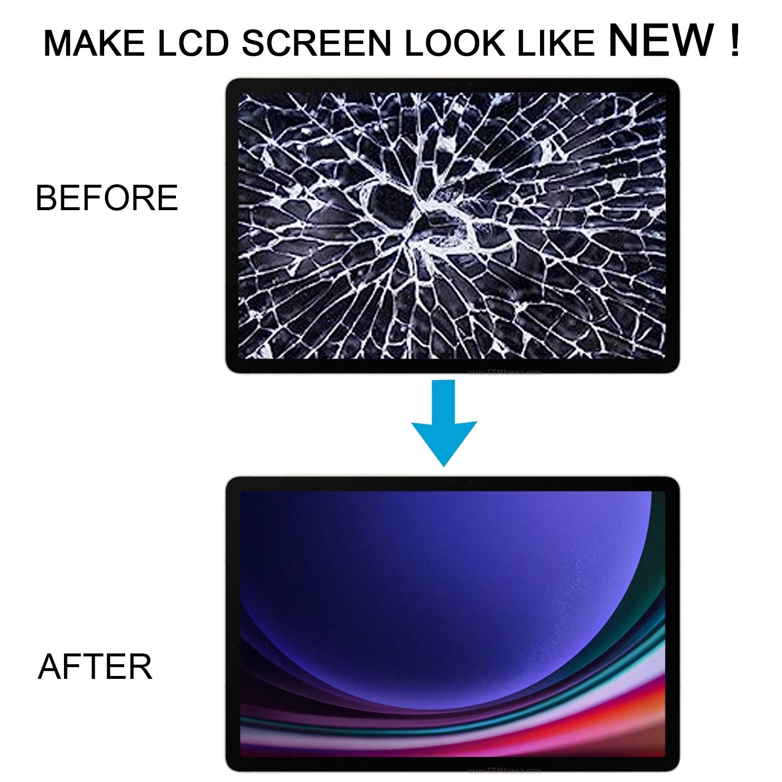 For Samsung Galaxy Tab S9 FE 5G LCD Screen Display Replacement Assembly - Black