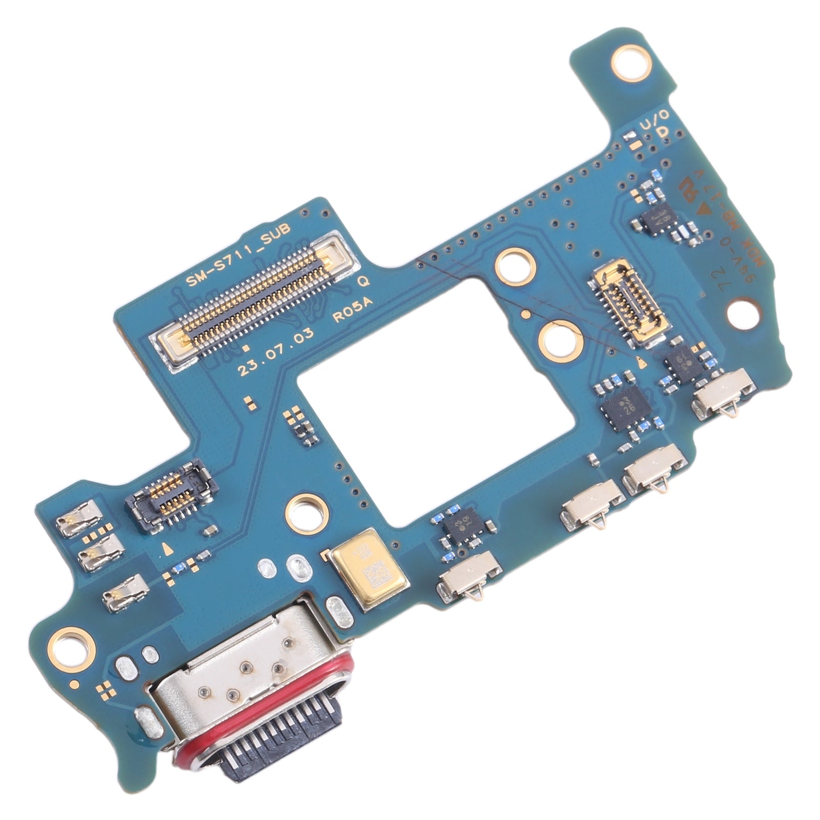 For Samsung Galaxy S23 FE 5G Replacement Charging Port Board With Microphone-www.firsthelptech.ie