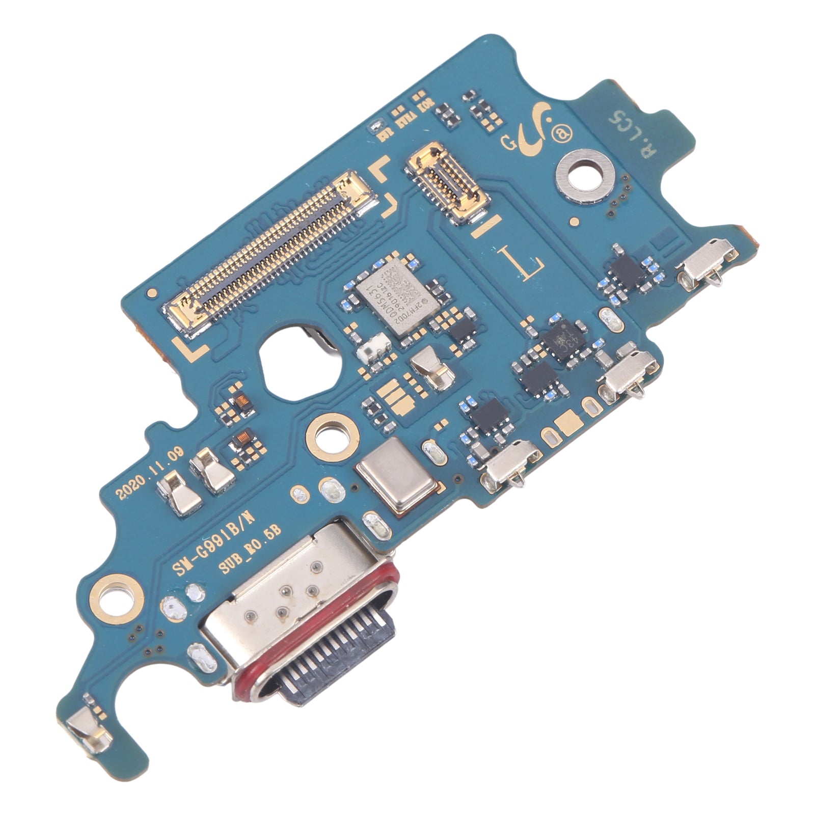 For Samsung Galaxy S21 5G SM-G991B Replacement Charging Port Board With Microphone