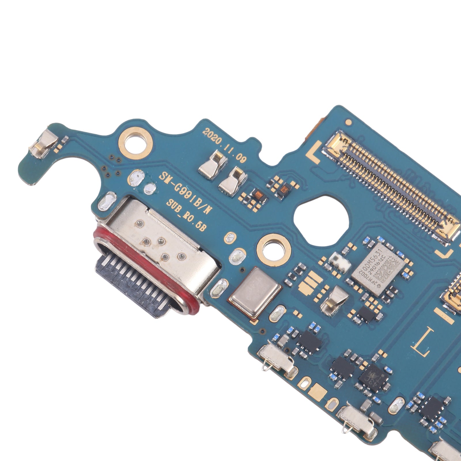 For Samsung Galaxy S21 5G SM-G991B Replacement Charging Port Board With Microphone