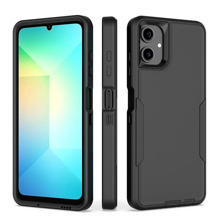 For Samsung Galaxy A06 Symmetry Exploiter Case Black