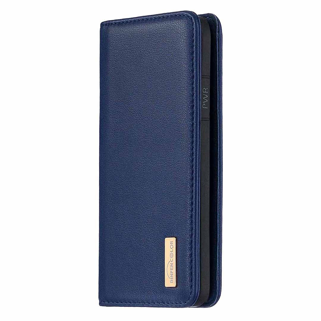 For Apple iPhone 11 Detachable Magnetic Horizontal Flip Leather Case with Holder & Card Slots & Wallet Blue