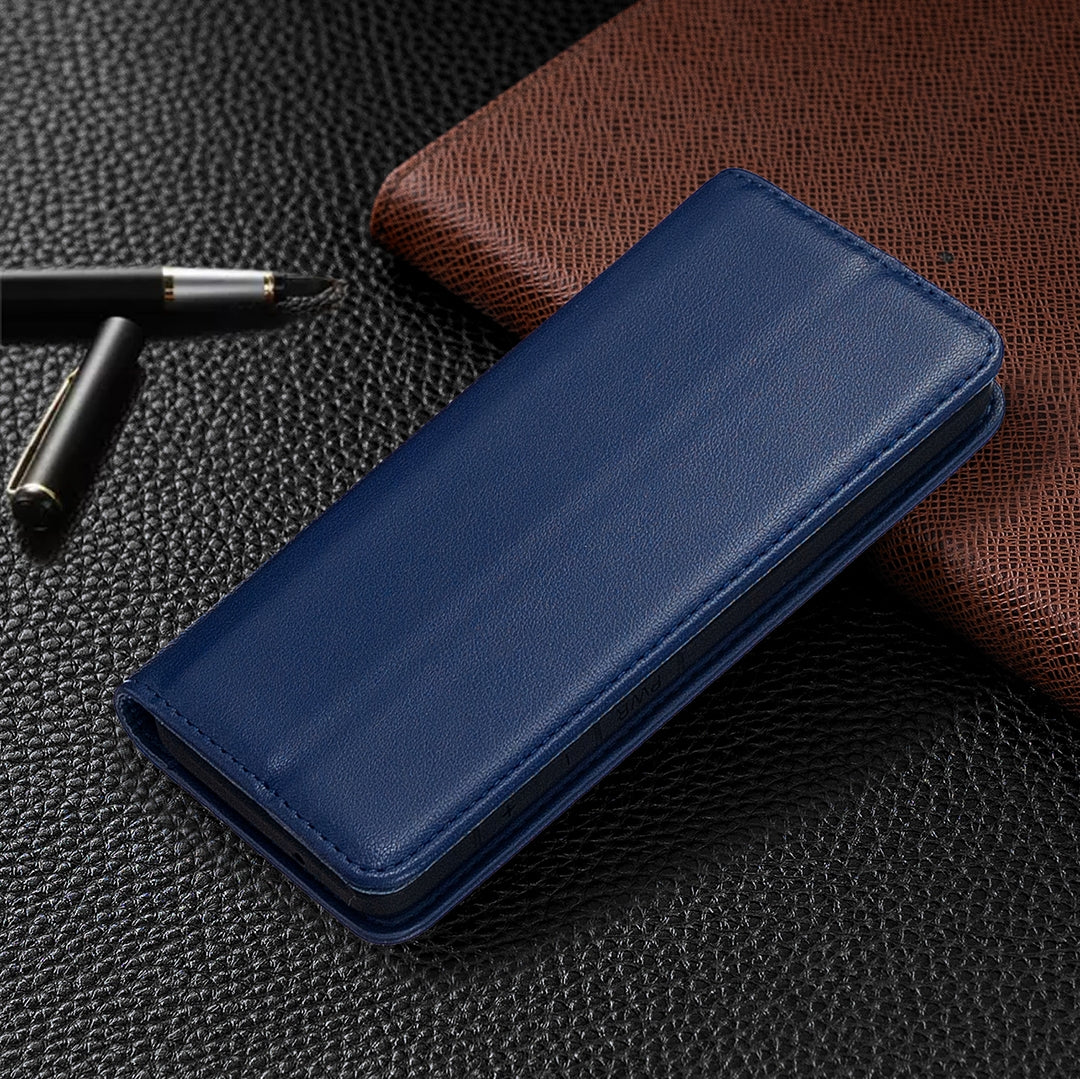 For Apple iPhone 11 Detachable Magnetic Horizontal Flip Leather Case with Holder & Card Slots & Wallet Blue