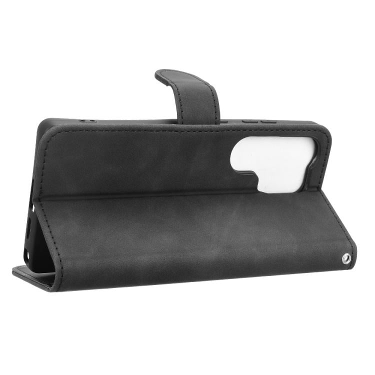 For Samsung Galaxy S25 Ultra Premium Wallet Case Black