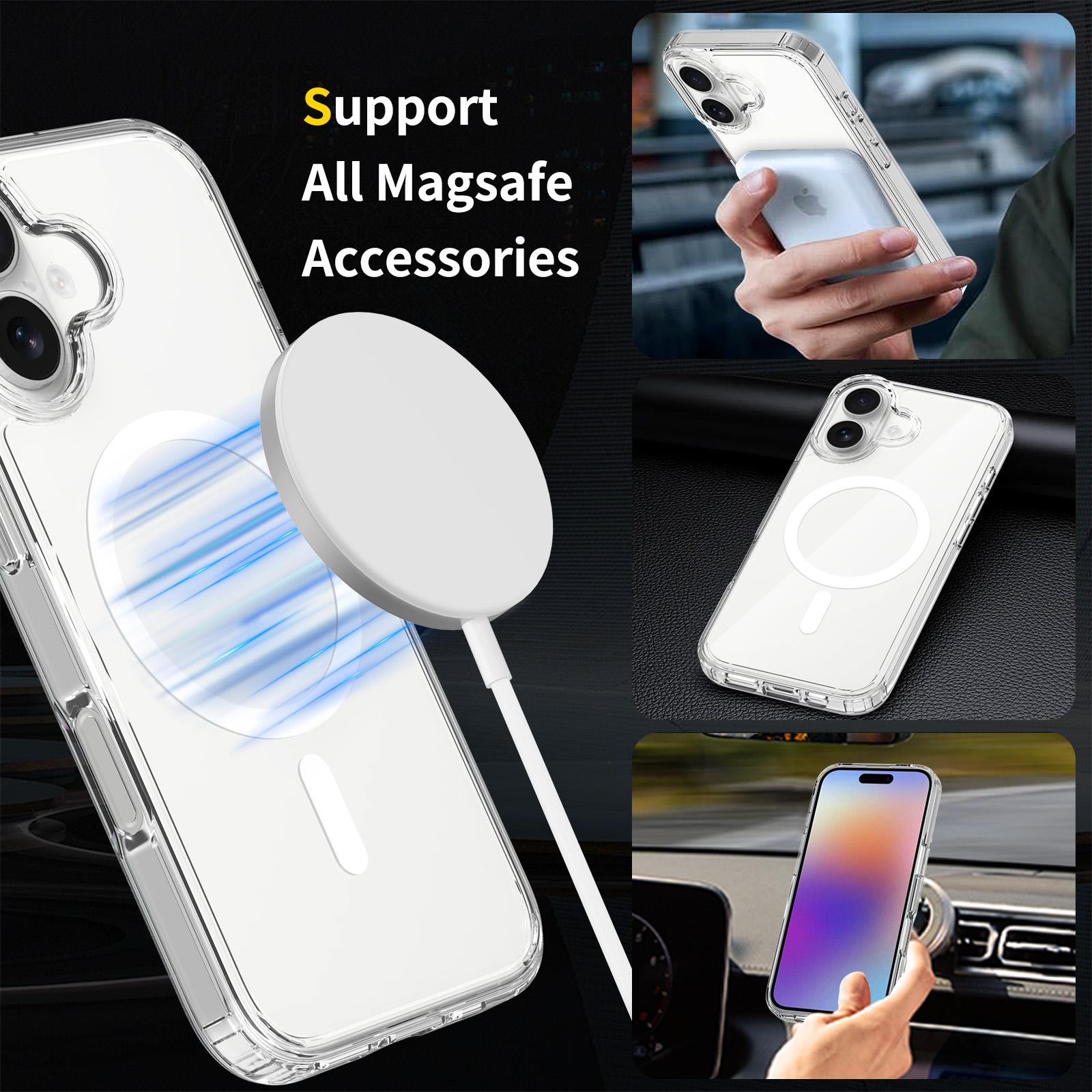 For Apple iPhone 17 Terminator Magsafe Symmetry Design Case Transparent