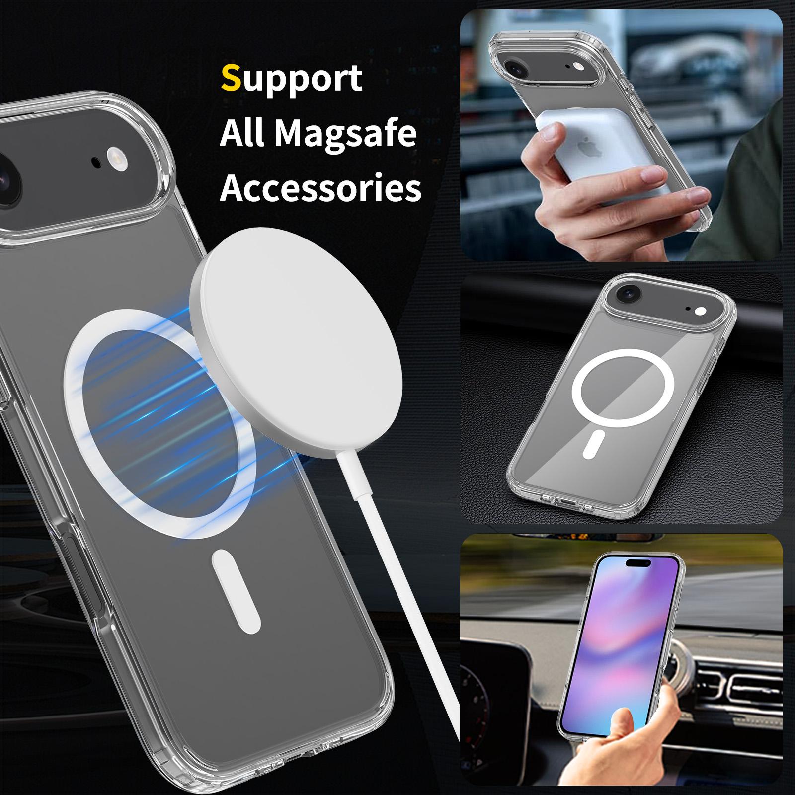 For Apple iPhone 17 Air Terminator Magsafe Symmetry Design Case Transparent