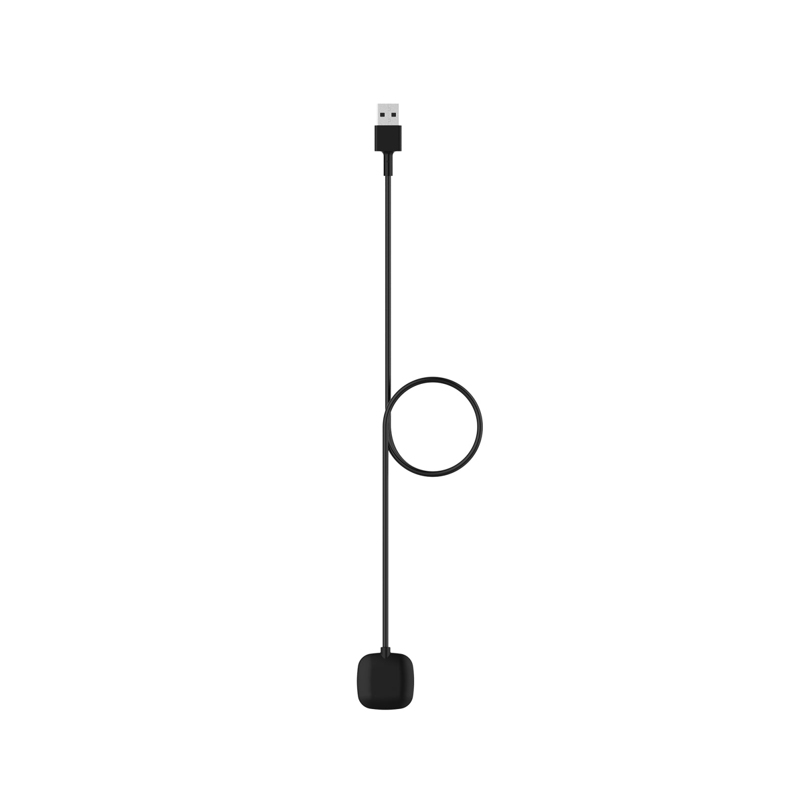 For Fitbit Sense & Versa 3 Magnetic Charging Cable Black