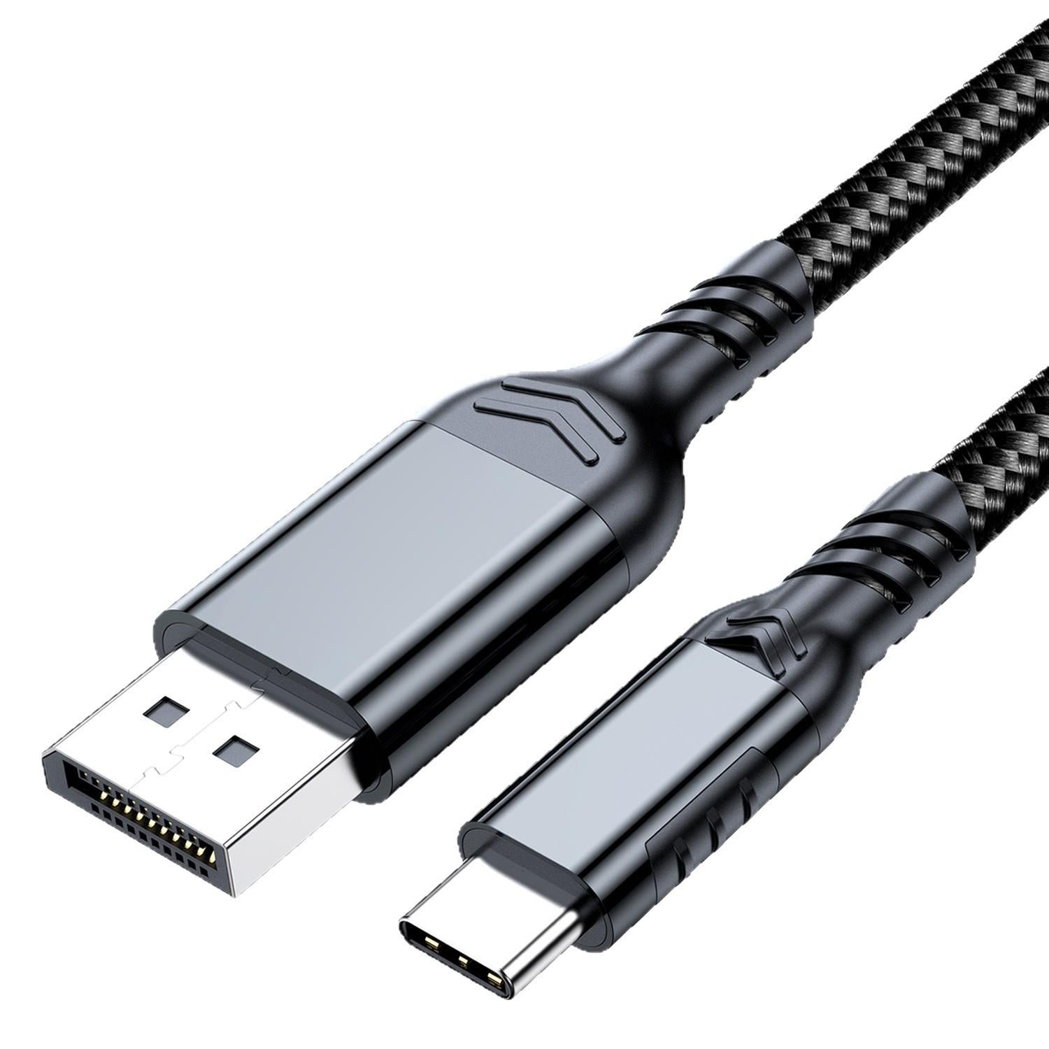 WG226 Type-C To Display Port 2.1 Adapter Cable With 16K Ultra HD Support