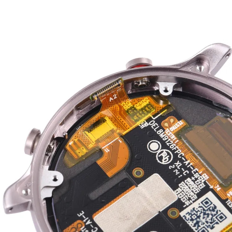 For Amazfit GTR 2 LCD Display Touch Screen Digitizer Replacement With Silver Frame