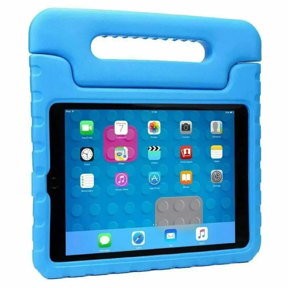 For Apple iPad 10.2" 2019 (7th Gen) Kids Case Shockproof Cover With Stand Blue