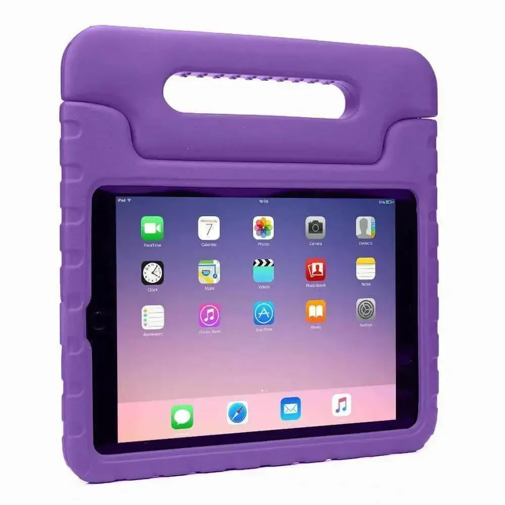 For Apple iPad 10.2" 2020 (8th Gen) Kids Case Shockproof Cover With Stand Purple