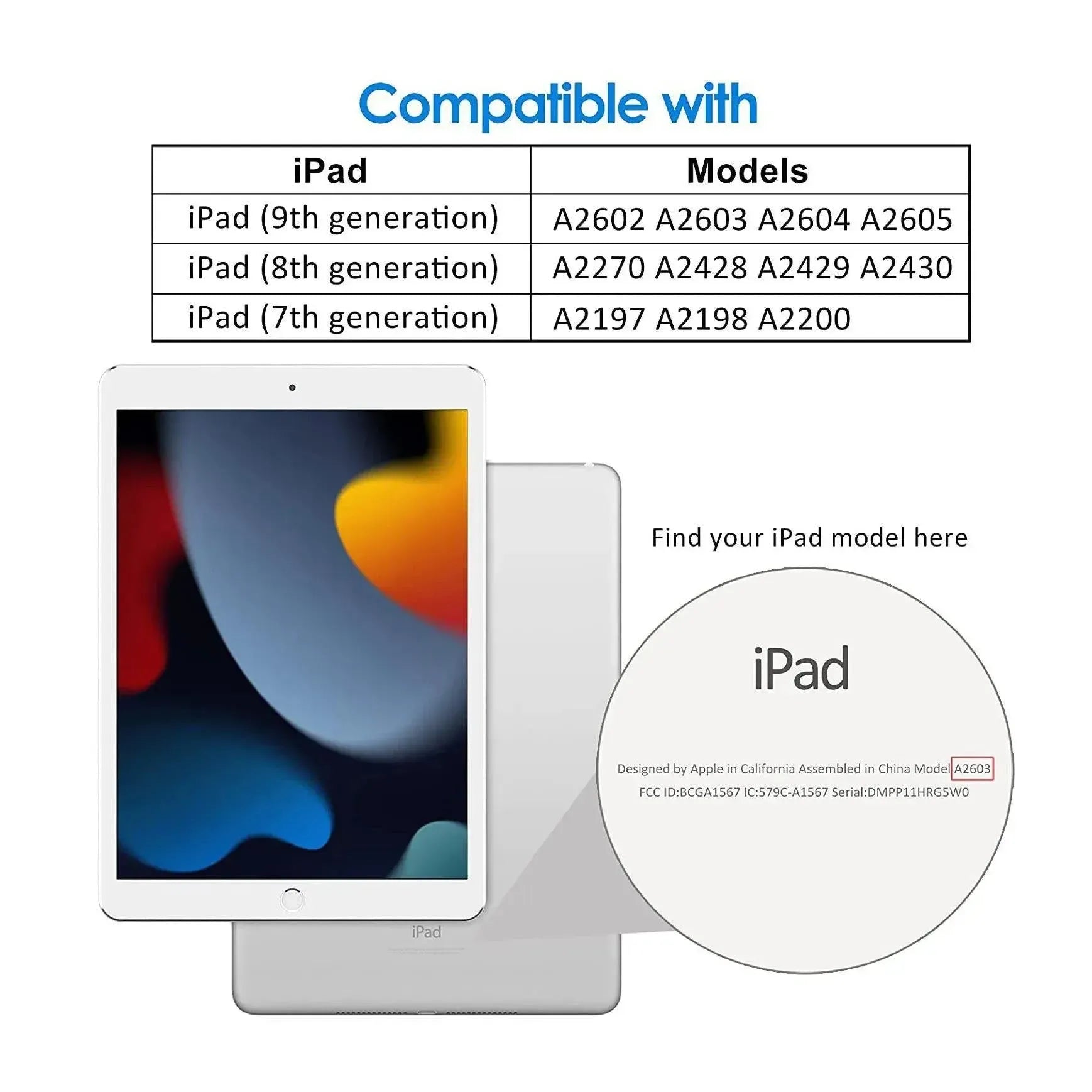 For Apple iPad 10.2" 2021 Tempered Glass Screen Protector