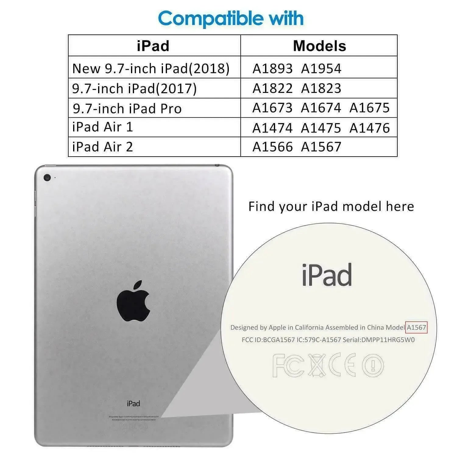 For Apple iPad 9.7" 2017 / 2018 Tempered Glass Screen Protector