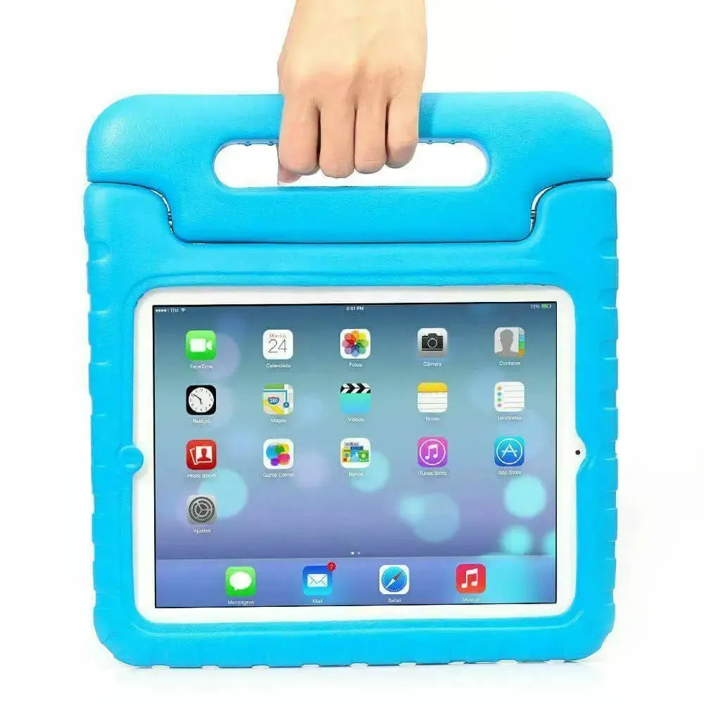For Apple iPad Mini 1 2 3 Kids Case Shockproof Cover With Stand Blue