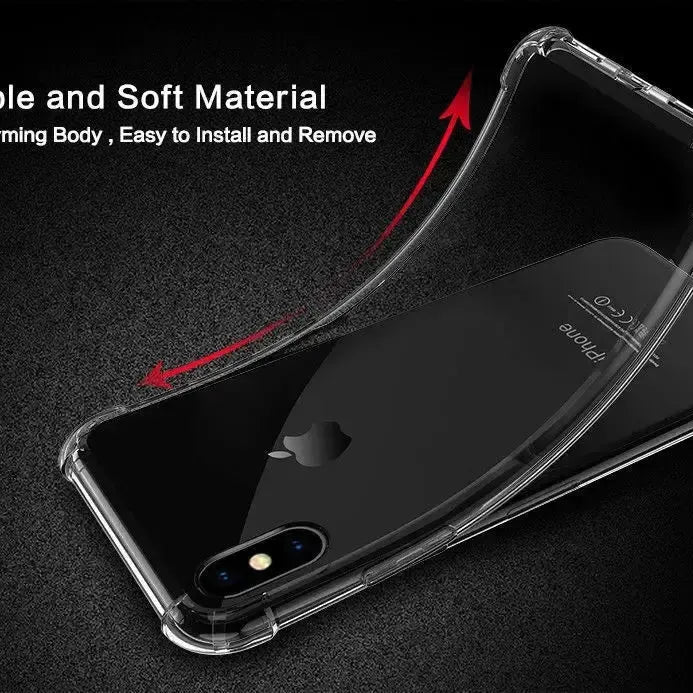 For Apple iPhone 11 Pro Max Case Cover Clear ShockProof Soft TPU Silicone