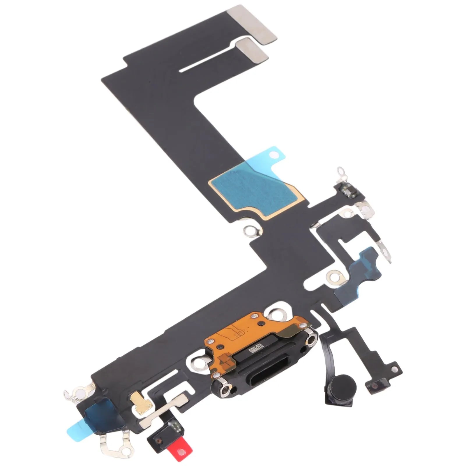 For Apple iPhone 13 Mini Charging Port Flex Cable Replacement - Black