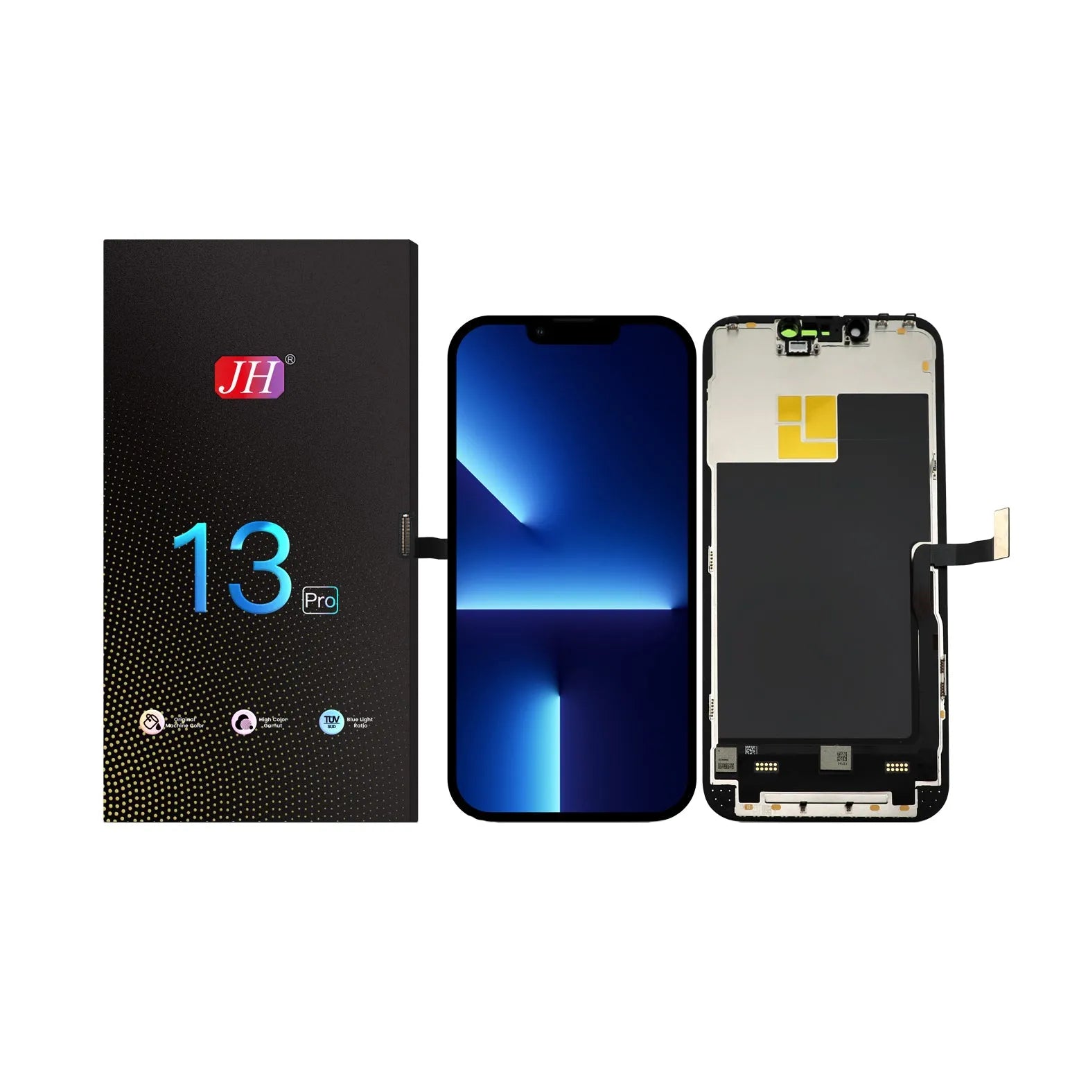 For Apple iPhone 13 Pro LCD Screen Replacement JH FHD - Black