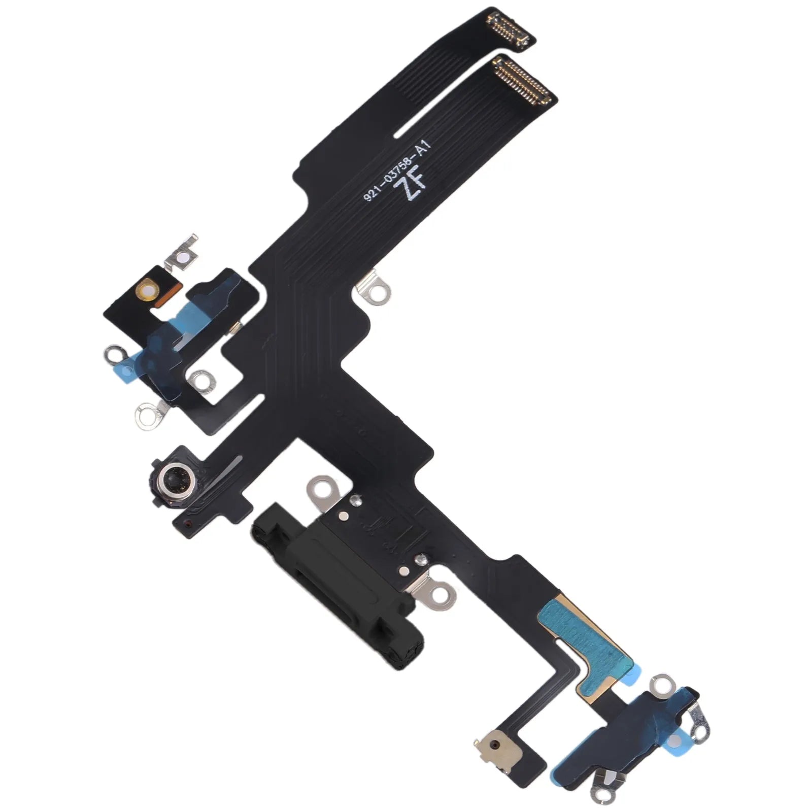 For Apple iPhone 14 Charging Port Flex Cable Replacement - Black