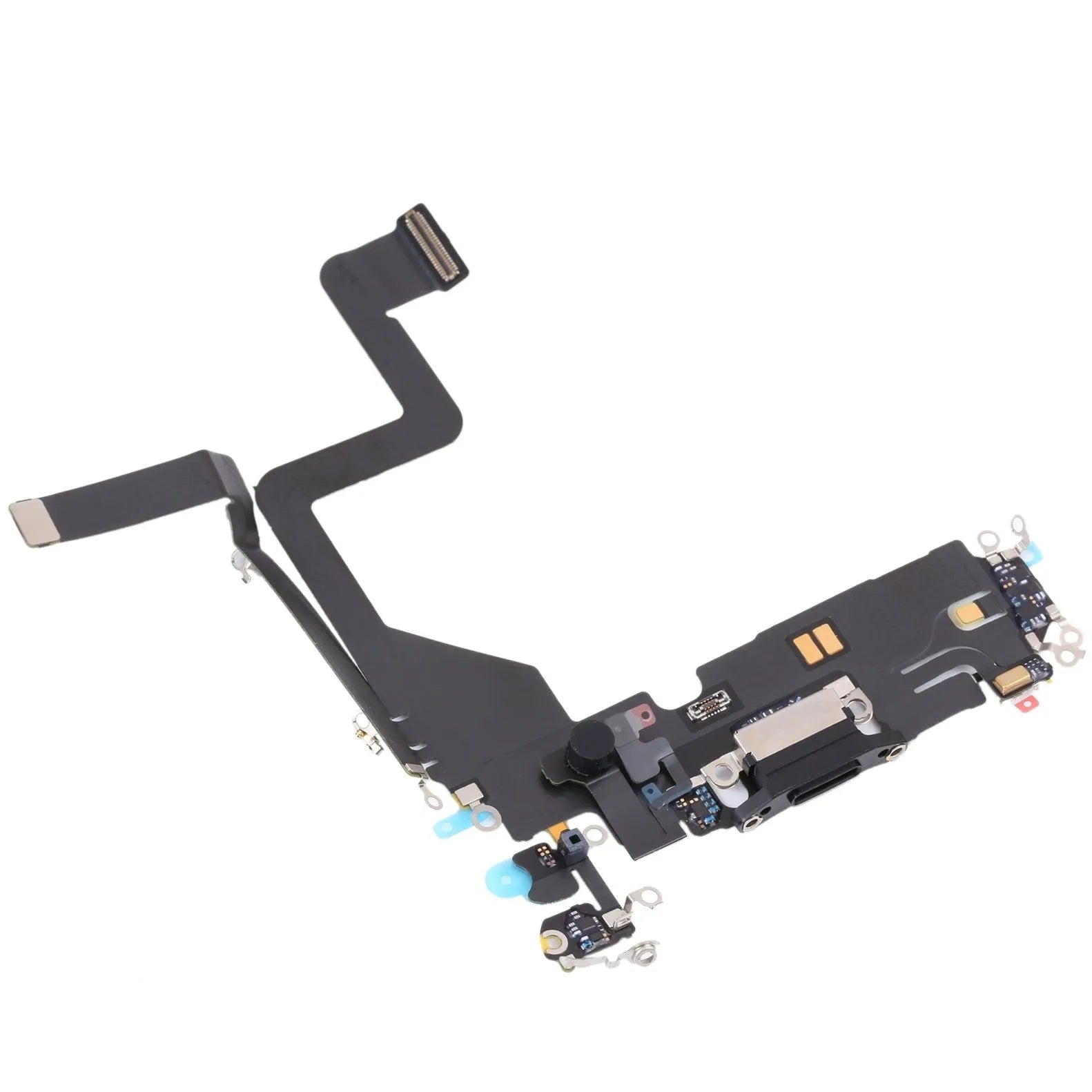 For Apple iPhone 14 Pro Charging Port Flex Cable Replacement - Black