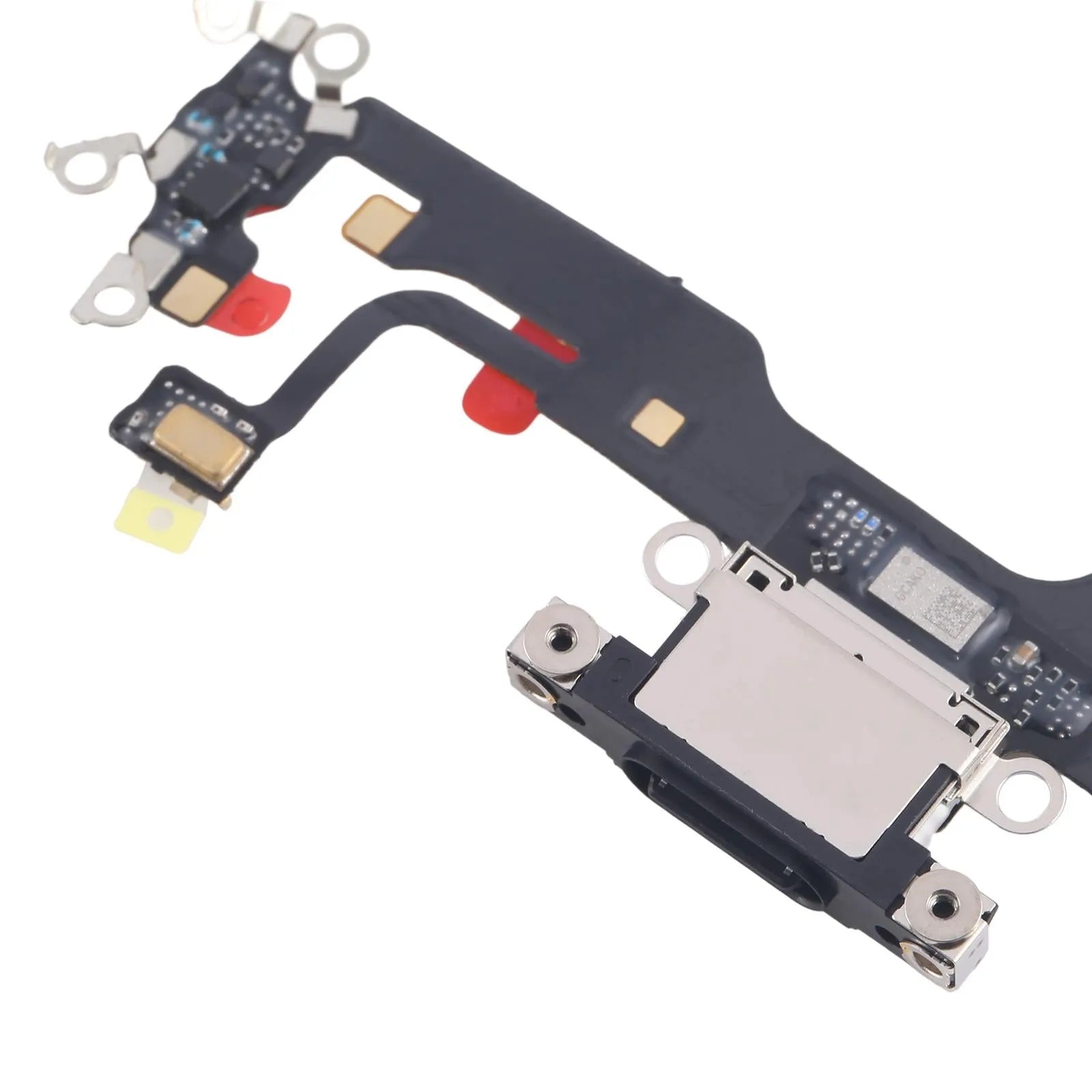 For Apple iPhone 15 Plus Charging Port Flex Cable Replacement - Black