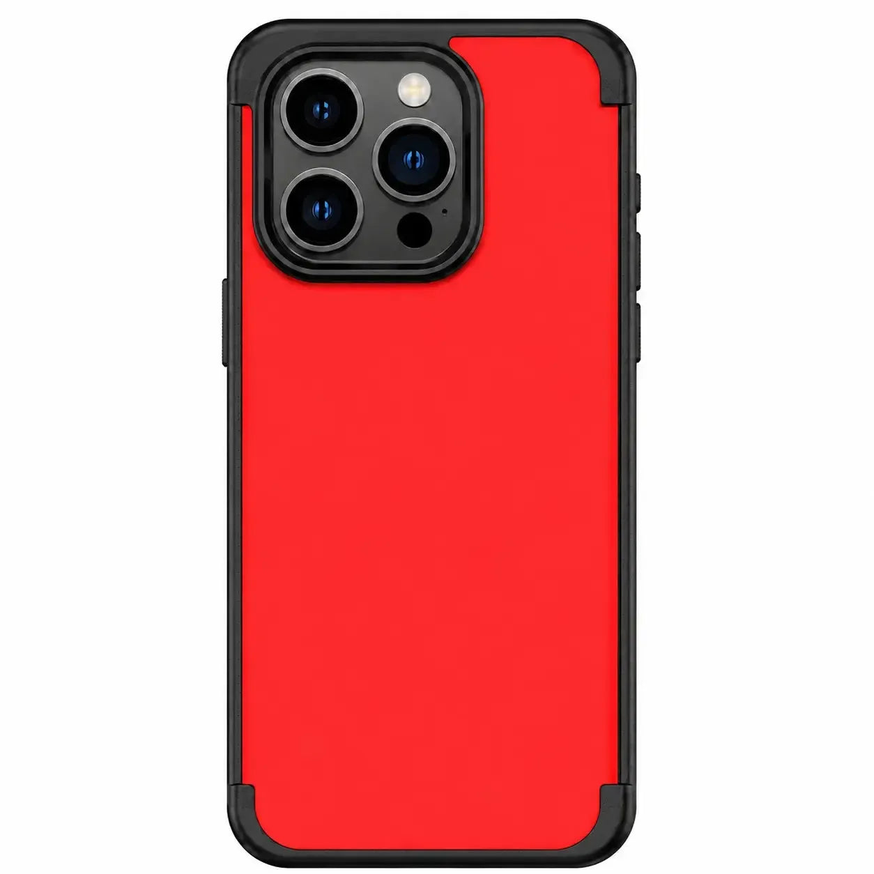 For Apple iPhone 15 Pro Max Flip Card Holder Case Red