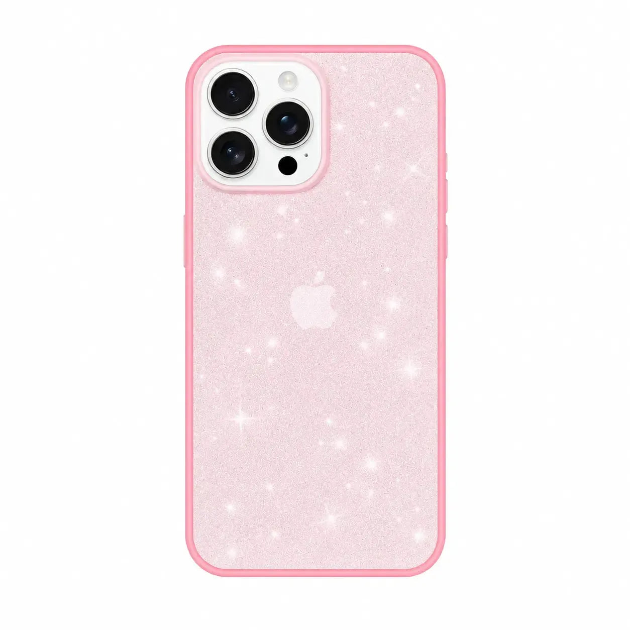 For Apple iPhone 15 Pro Max Terminator Axis Design Case Glitter Pink
