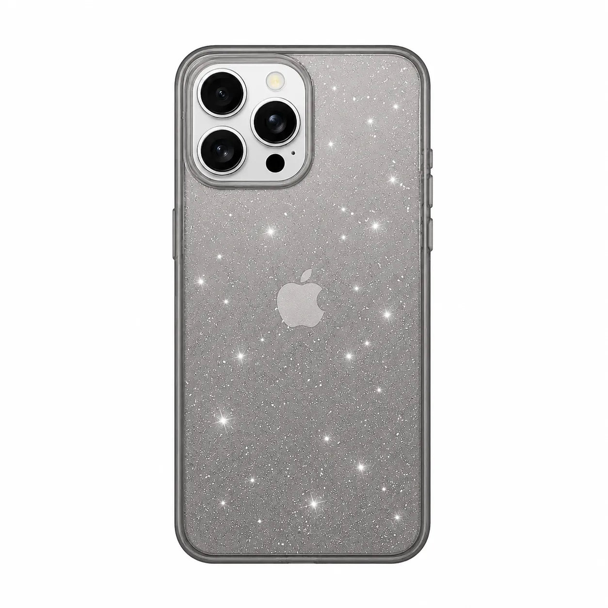 For Apple iPhone 15 Pro Terminator Axis Design Case Glitter Black