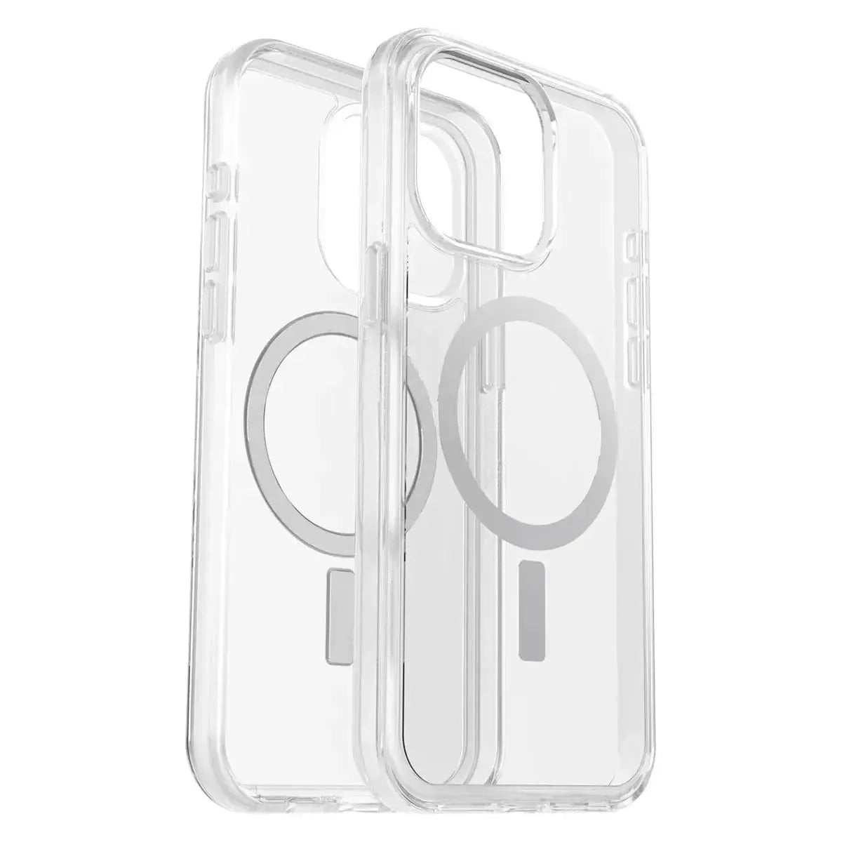 For Apple iPhone 16 Pro Max Heavy Duty Axis Magsafe Transparent Magnetic Case