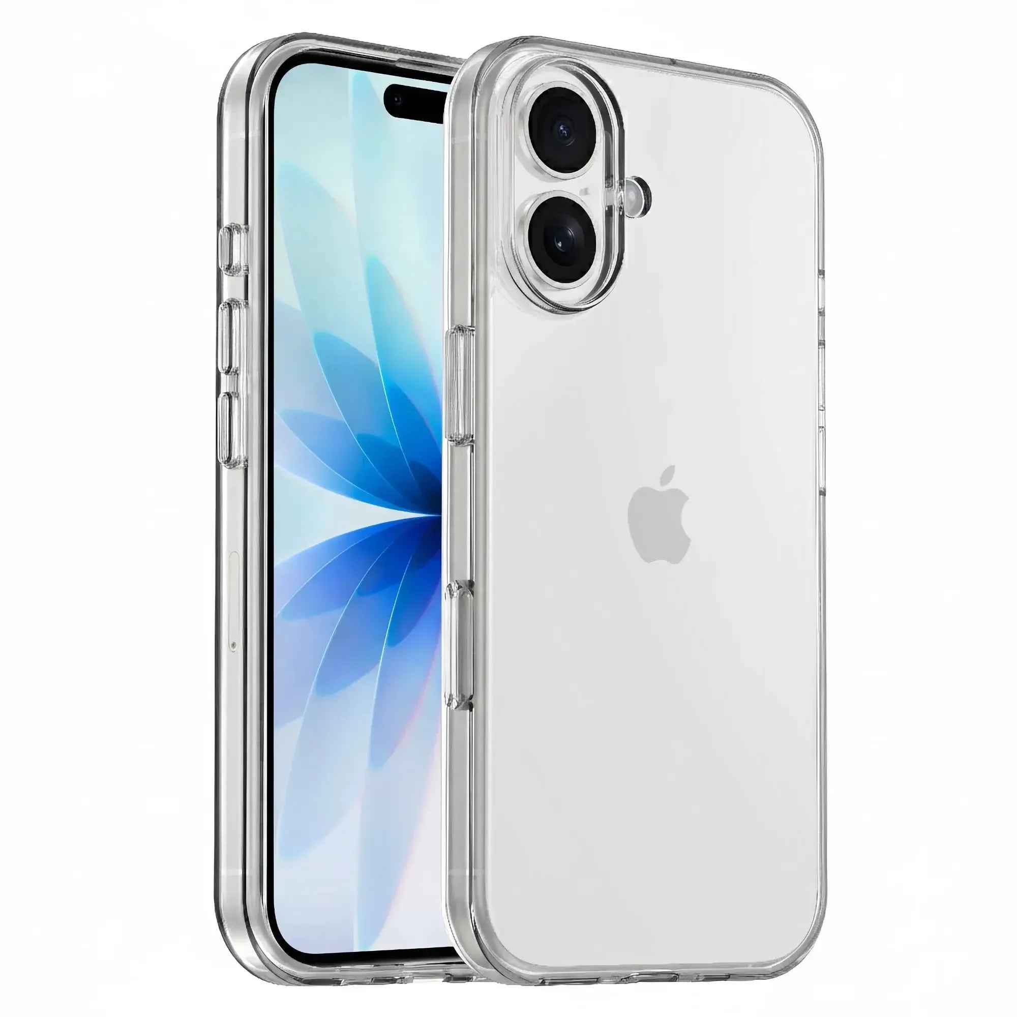 For Apple iPhone 16 Terminator Axis Design Case Transparent