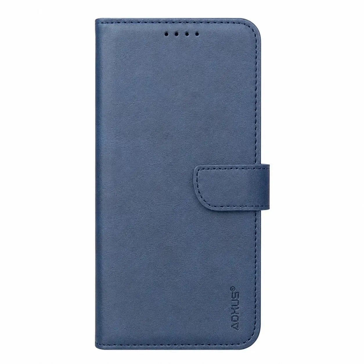 For Apple iPhone 16E Premium Wallet Case Blue