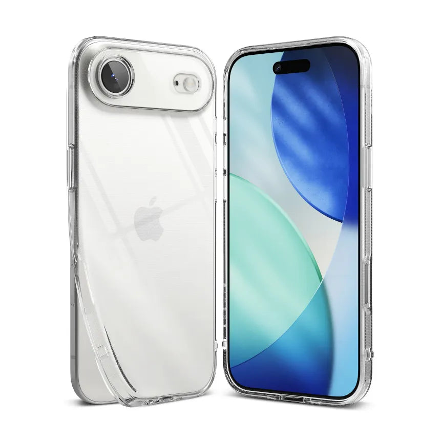 For Apple iPhone 17 Air Heavy Duty Axis Design Case Transparent