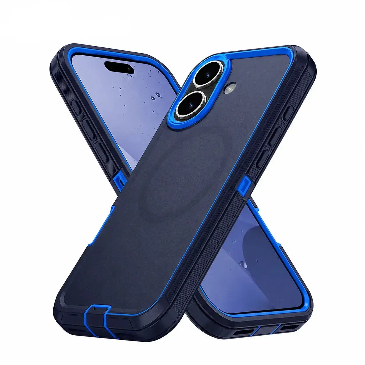 For Apple iPhone 17 Magsafe Builder Case Blue