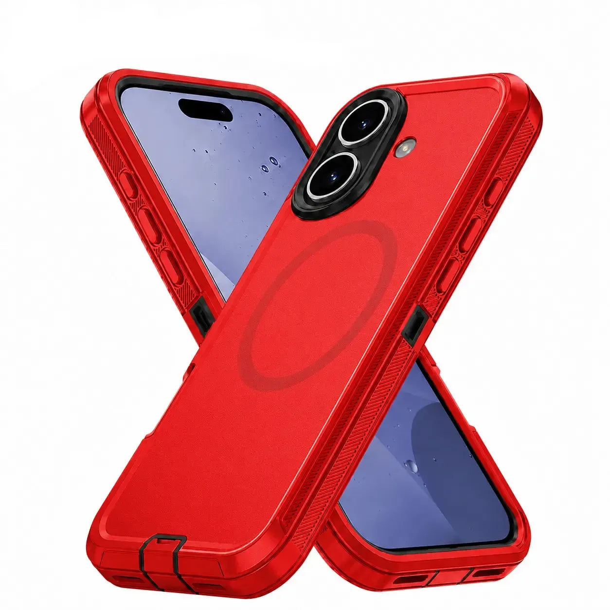 For Apple iPhone 17 Magsafe Builder Case Red
