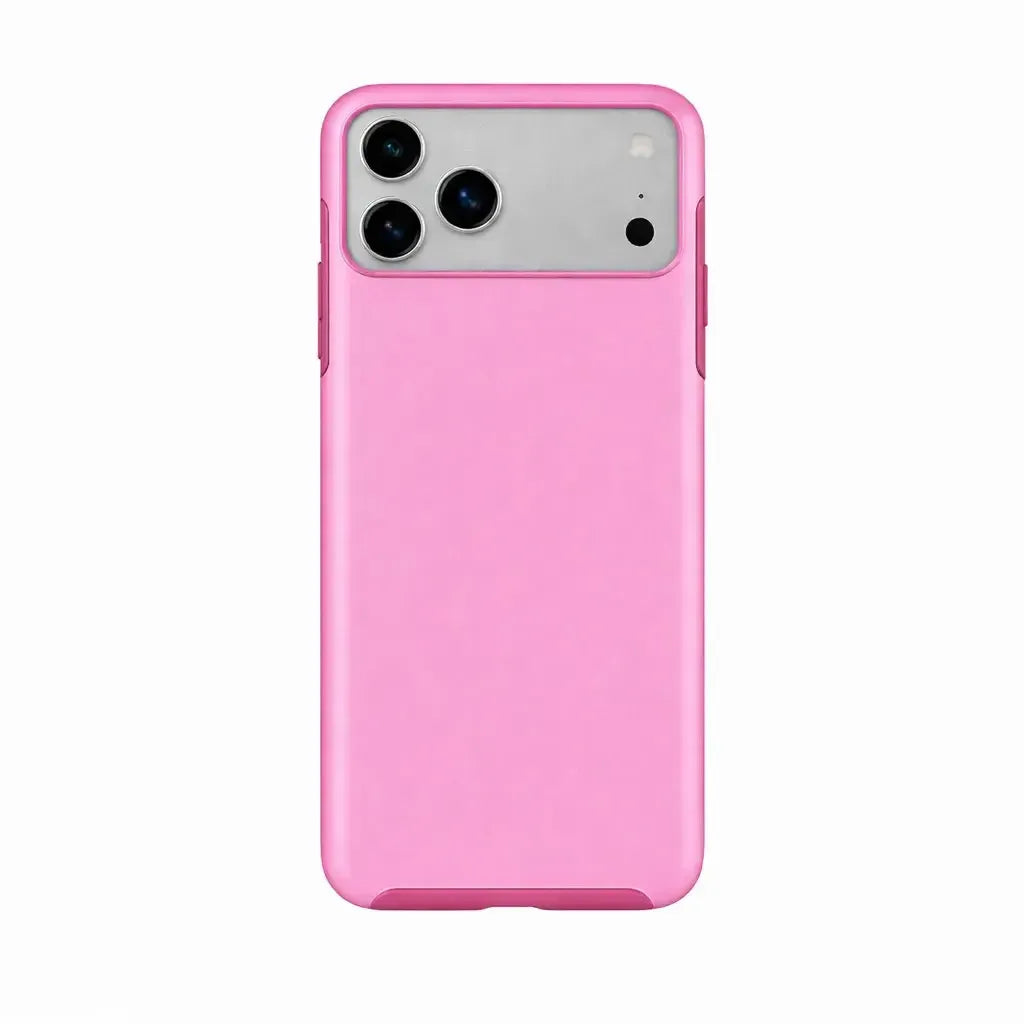 For Apple iPhone 17 Pro Heavy Duty Axis Design Case Pink
